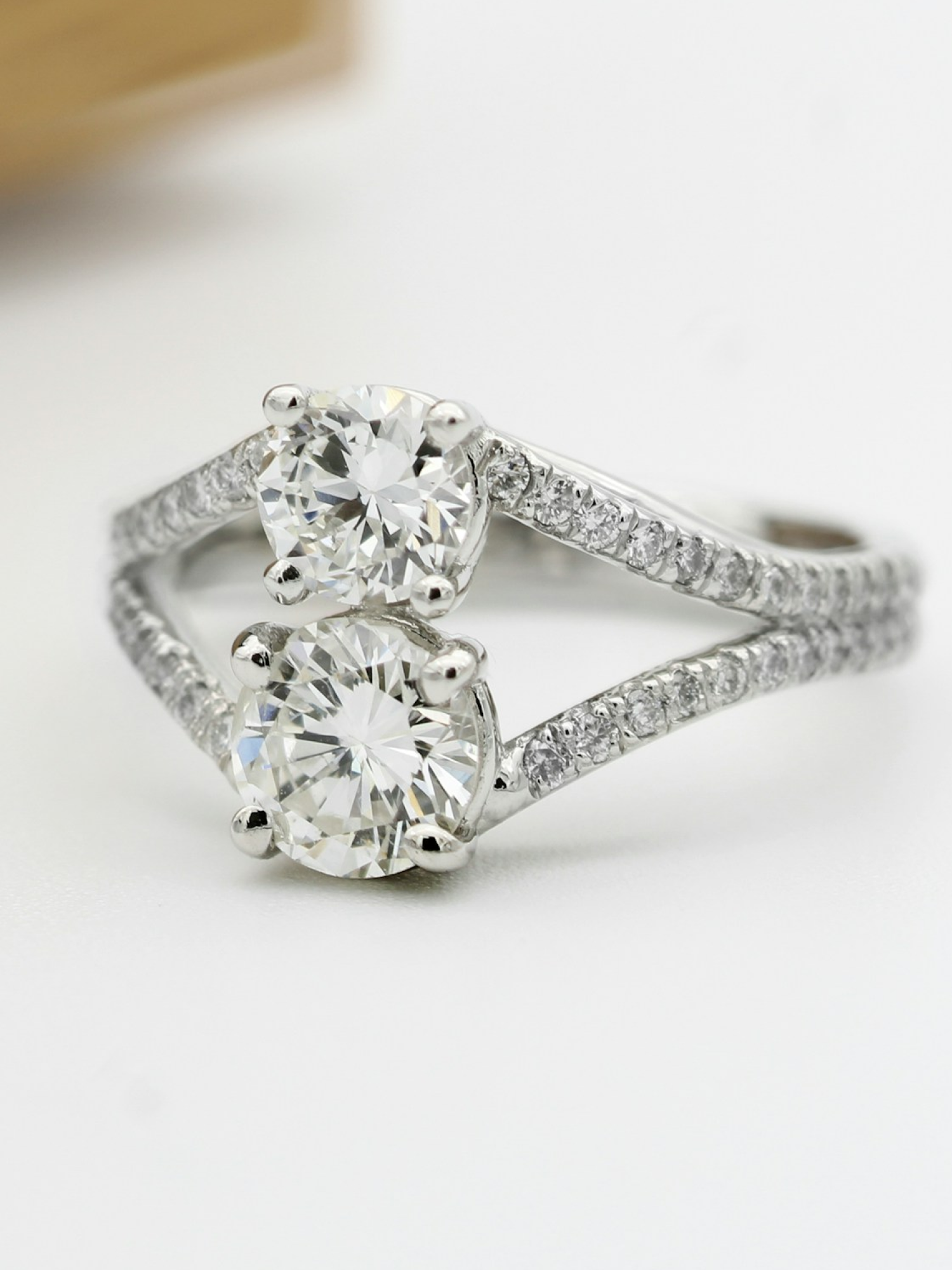 Eterna Duo Silver Ring