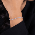 Radiant Line Tennis Bracelet
