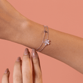 Floral and Butterfly Bracelet