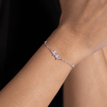 Flutter Spark Silver Bracelet - Onira Jewels