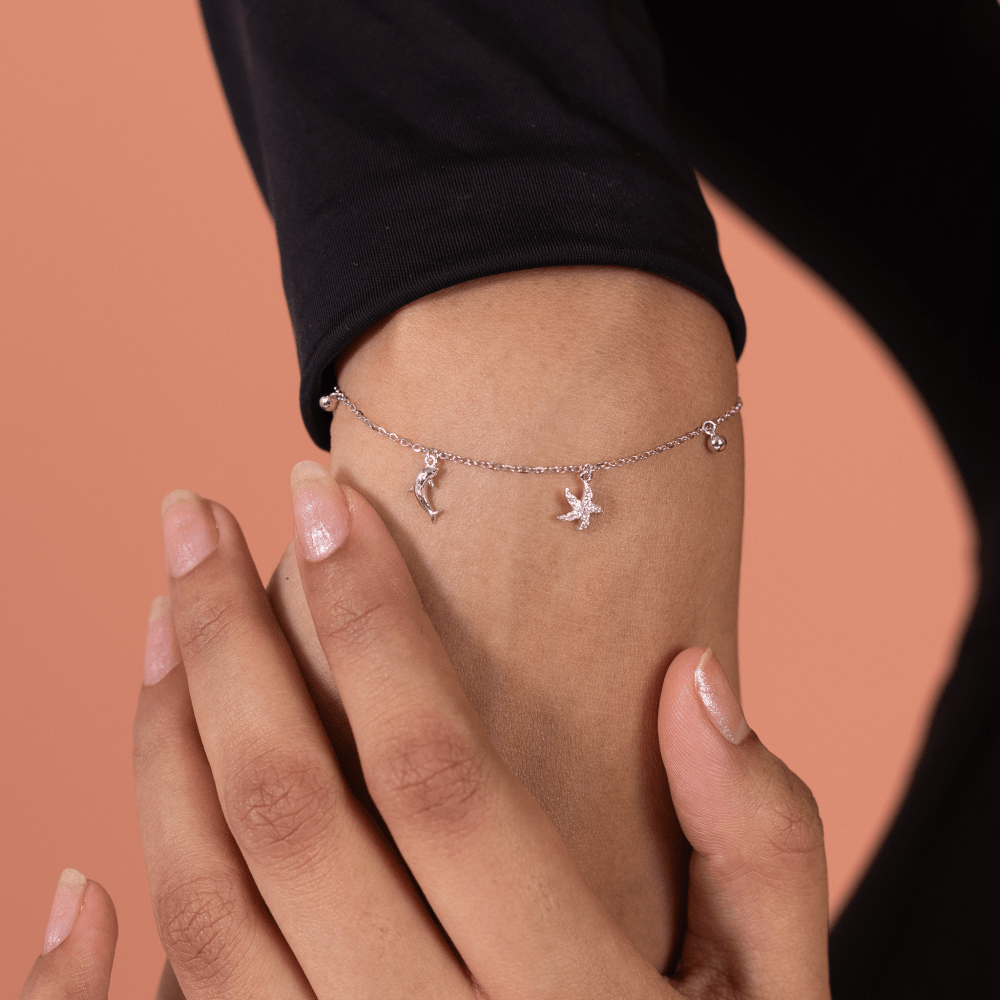 Celeste Star Charm Bracelet - Onira Jewels