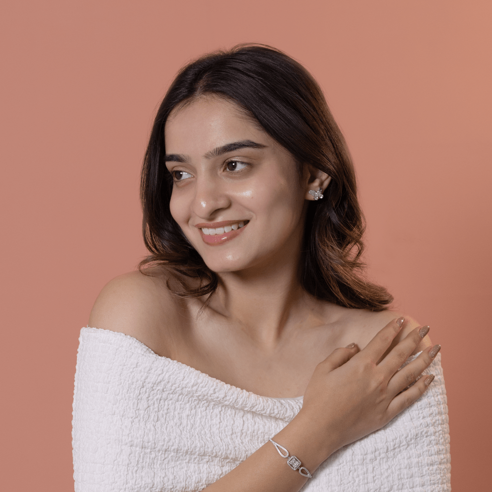 Butterfly Glow Stud Earrings - Onira Jewels