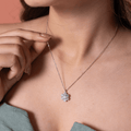 Floral Cluster Necklace