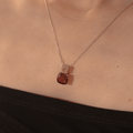 Dual Stone Pendant Necklace - Onira Jewels