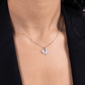 Floral Spark Pendant Necklace - Onira Jewels
