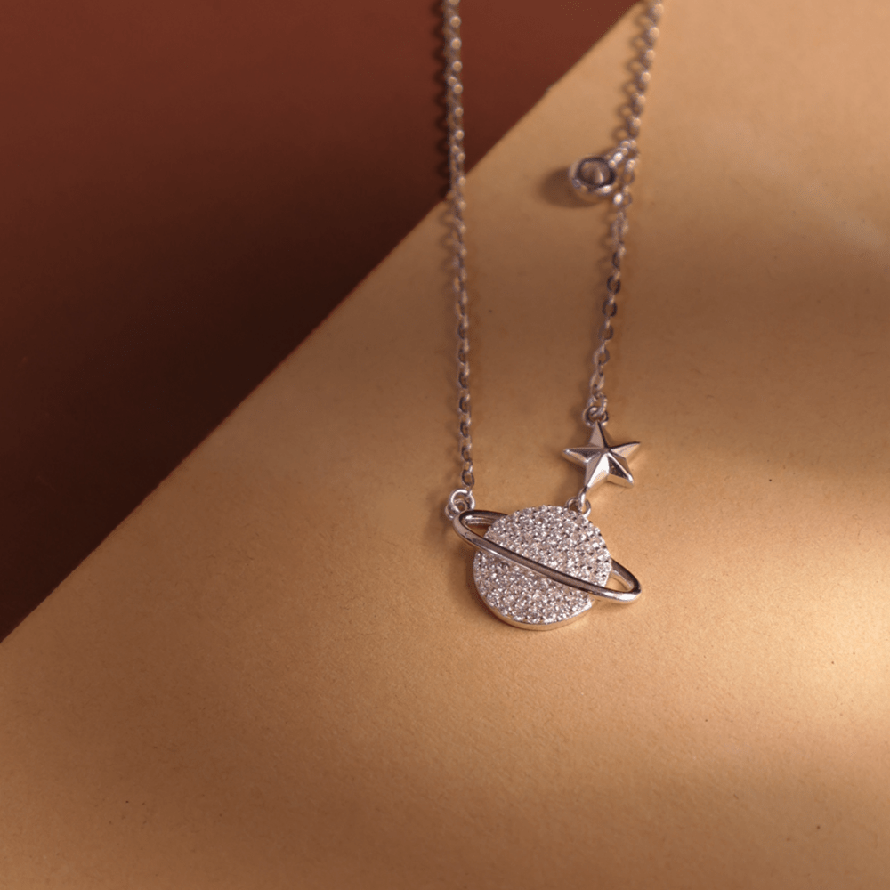 Orbit Star Pendant Necklace - Onira Jewels