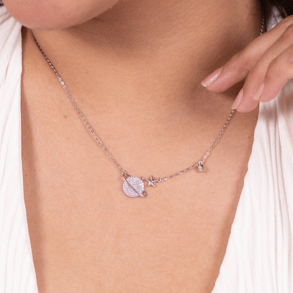 Orbit Star Pendant Necklace - Onira Jewels