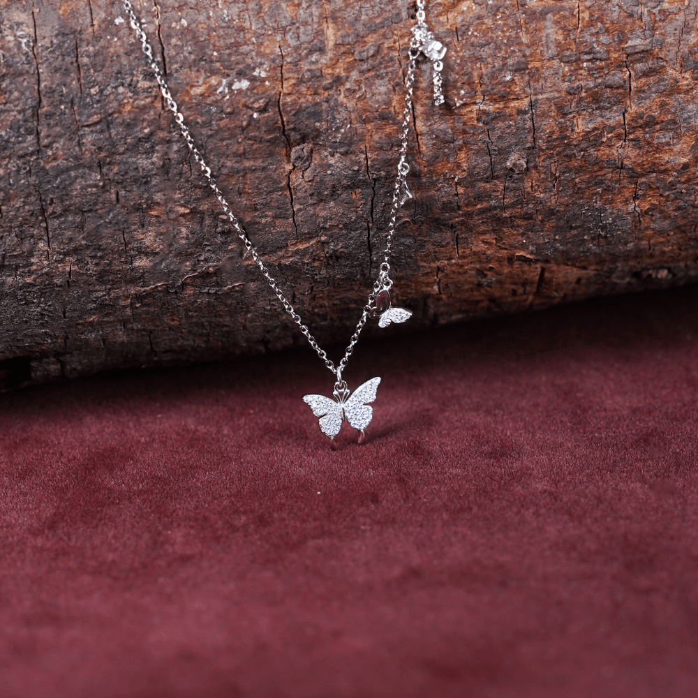 Butterfly Trail Necklace - Onira Jewels