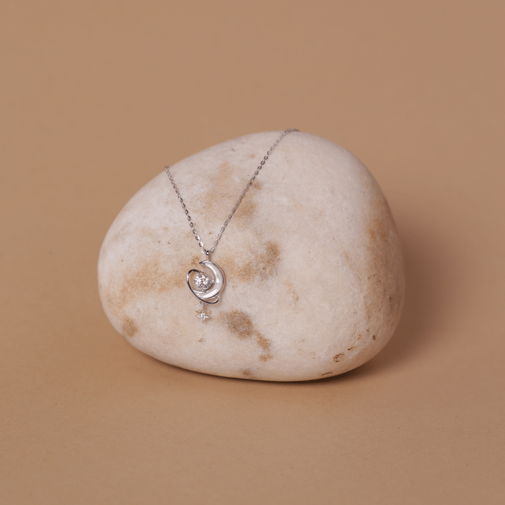 Celestial Orbit Pendant Necklace