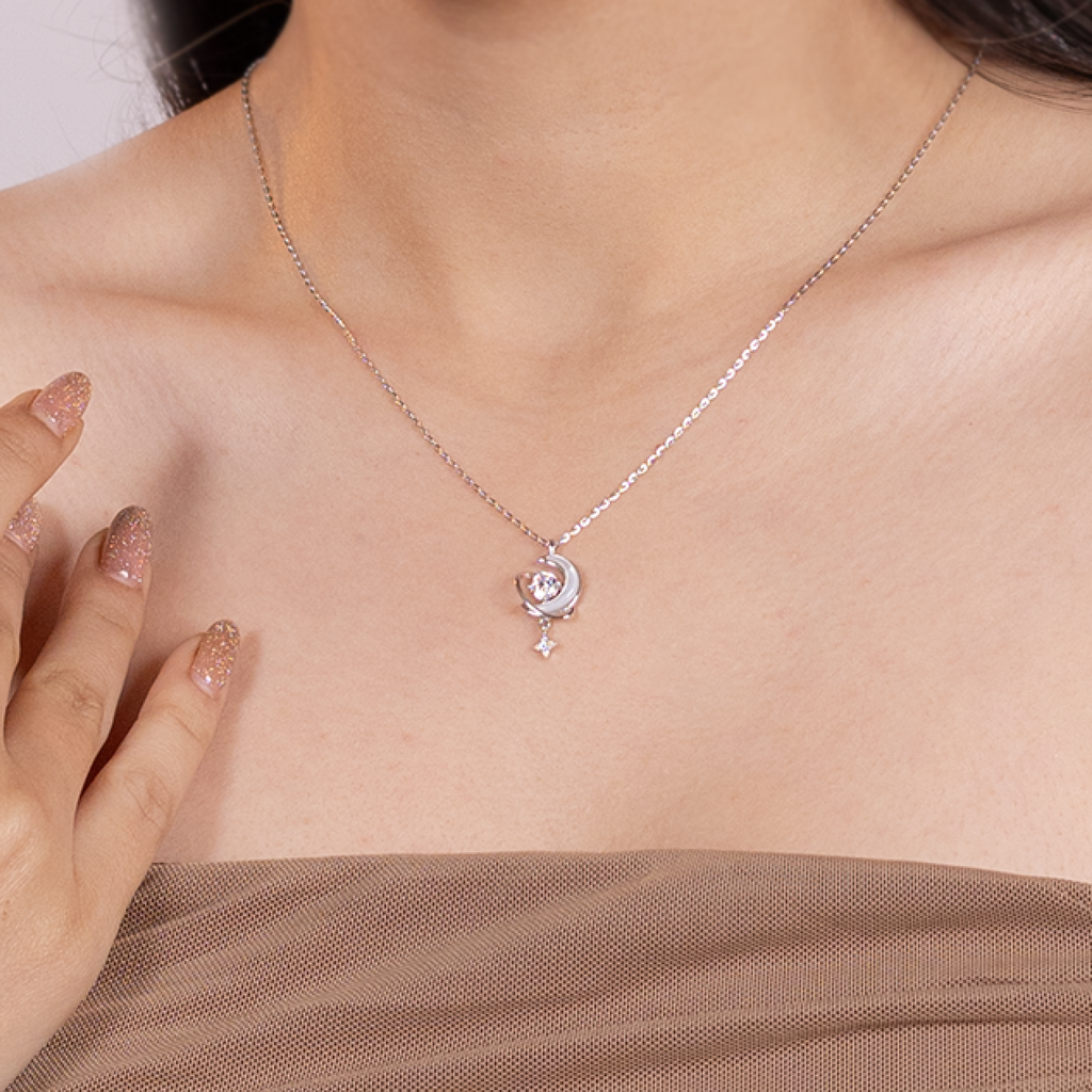 Celestial Orbit Pendant Necklace