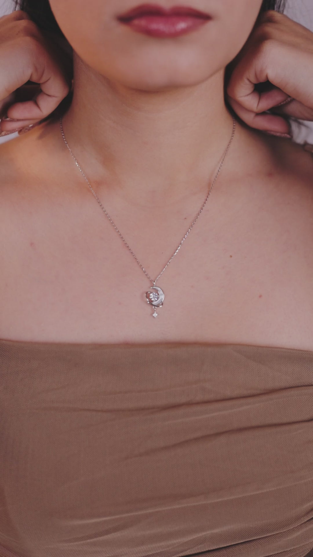 Celestial Orbit Pendant Necklace