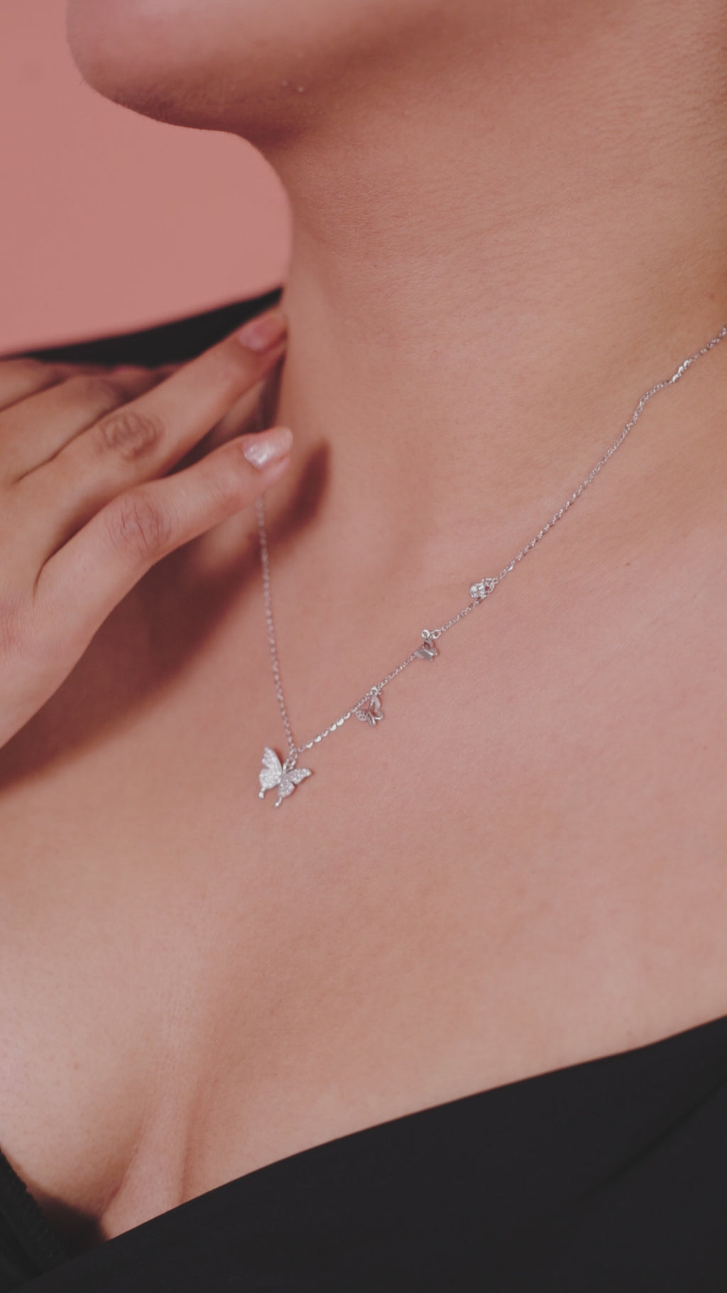 Butterfly Trail Necklace