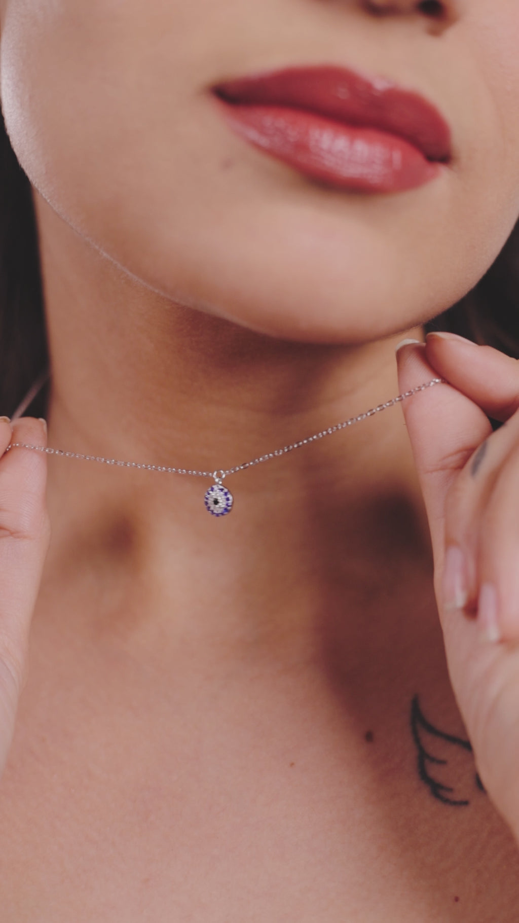Blue Evil Eye Necklace