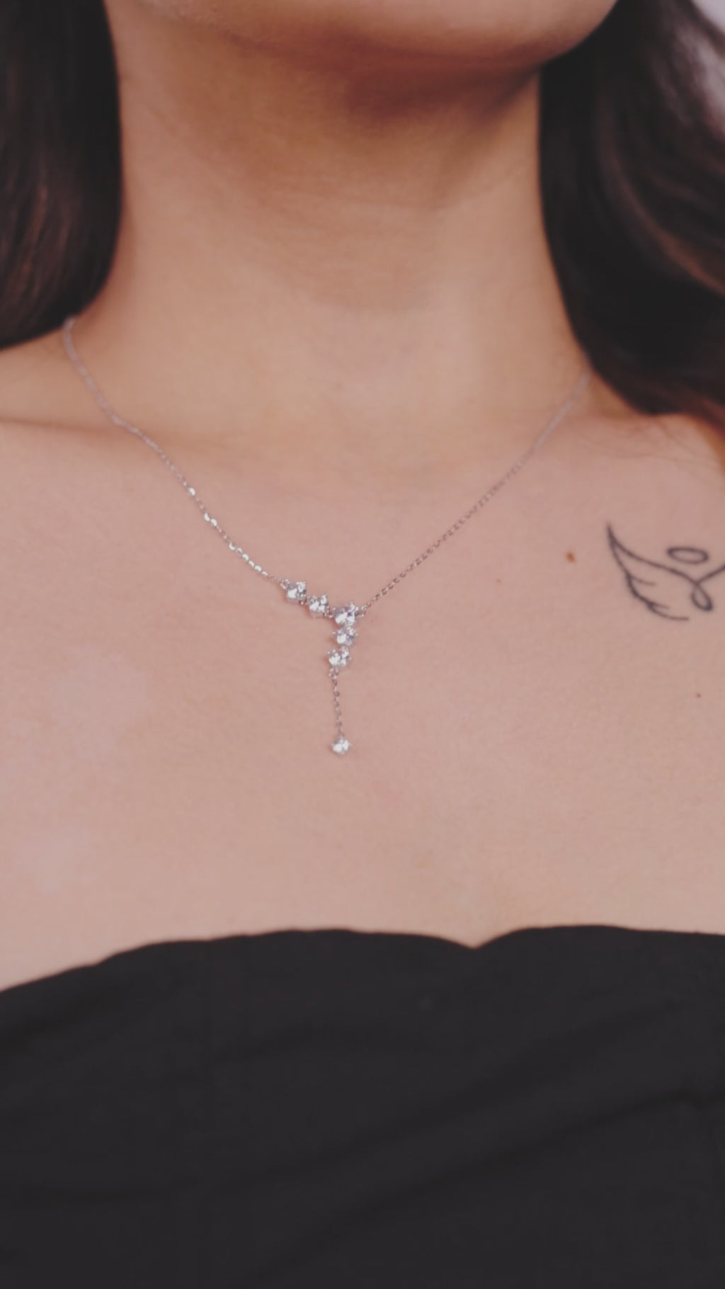 Cascade Drop Necklace